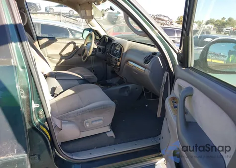 2002 Toyota Sequoia Sr5 V8 из США, поврежденный, VIN 5TDZT34A82S070865